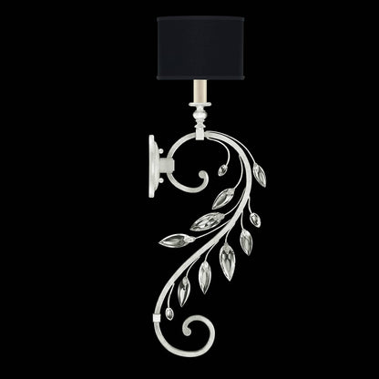 Crystal Laurel 32" Tall Wall Sconce