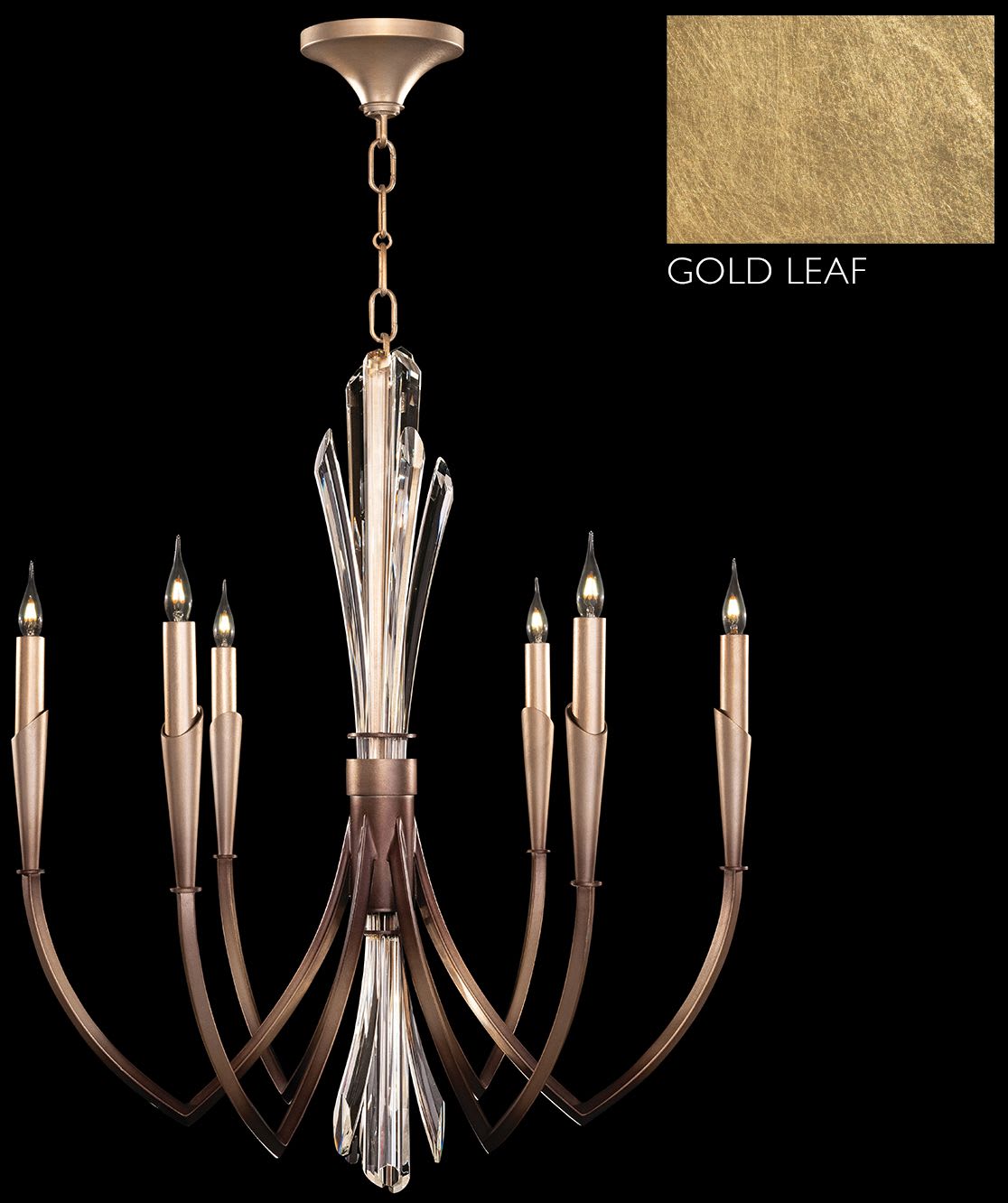 Trevi 6 Light 26" Wide Crystal Candle Style Chandelier