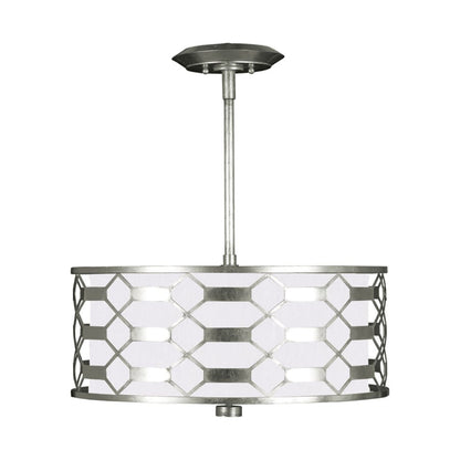 Fine Art Handcrafted Lighting Allegretto 3 Light 24" Wide Drum Chandelier