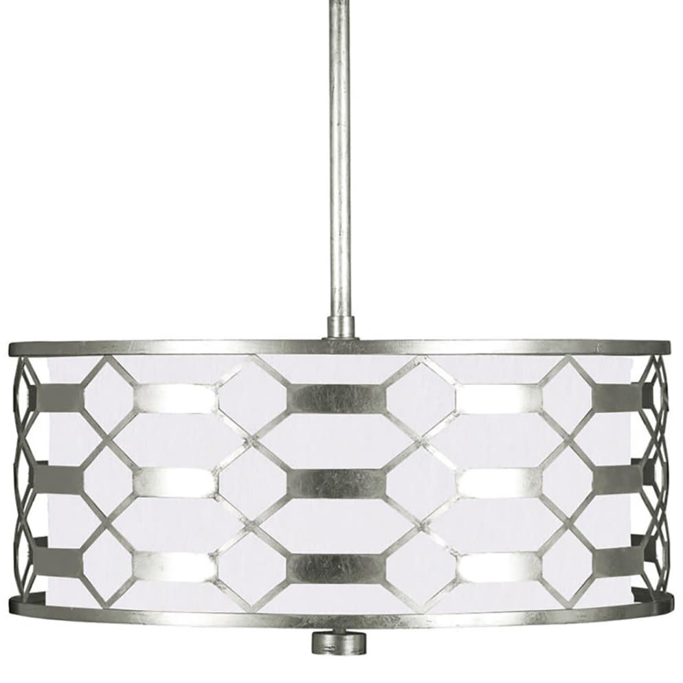 Allegretto 3 Light 24" Wide Drum Chandelier