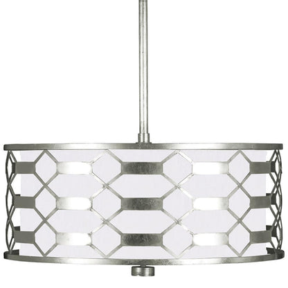 Allegretto 3 Light 24" Wide Drum Chandelier