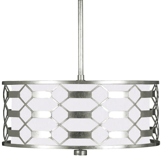 Allegretto 3 Light 24" Wide Drum Chandelier