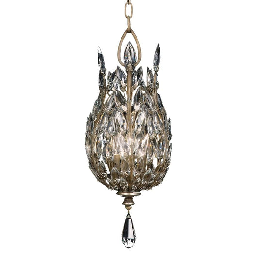Crystal Laurel 3 Light 11" Wide Crystal Pendant