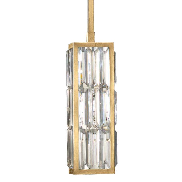 Crystal Enchantment Single Light 5" Wide Crystal Mini Pendant