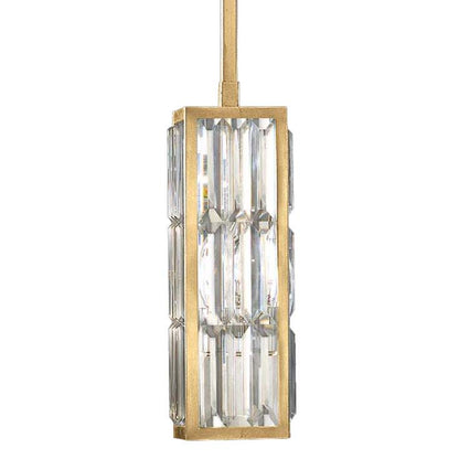 Crystal Enchantment Single Light 5" Wide Crystal Mini Pendant