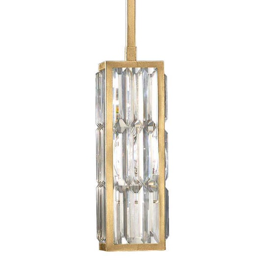 Crystal Enchantment Single Light 5" Wide Crystal Mini Pendant