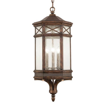 3 Light Outdoor Pendant from the Holland Park Collection