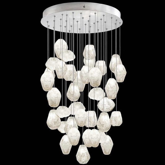 Natural Inspirations 36 Light 34" Wide LED Crystal Multi Light Pendant