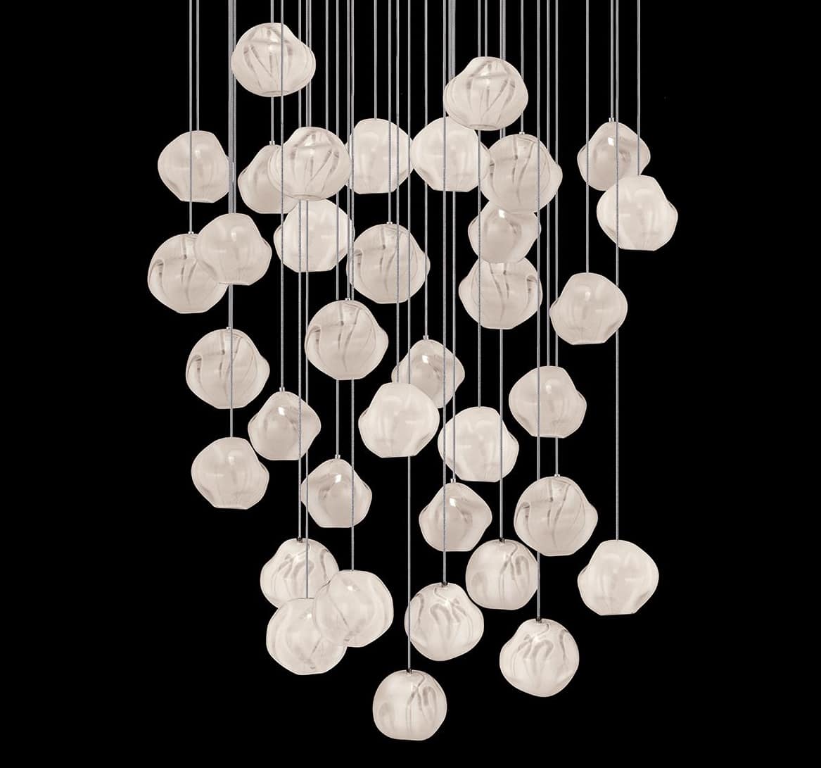Vesta 36 Light 34" Wide LED Abstract Multi Light Pendant