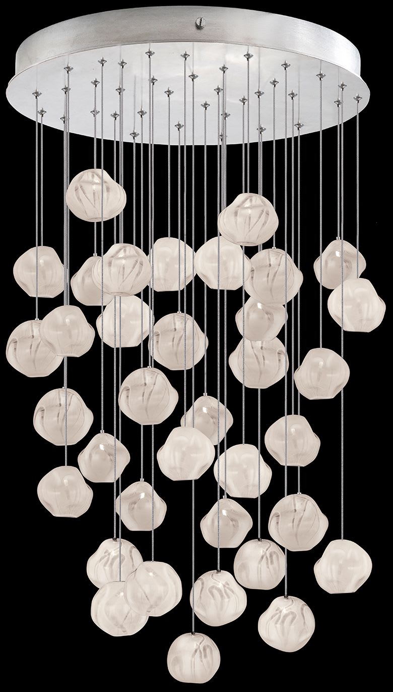 Vesta 36 Light 34" Wide LED Abstract Multi Light Pendant