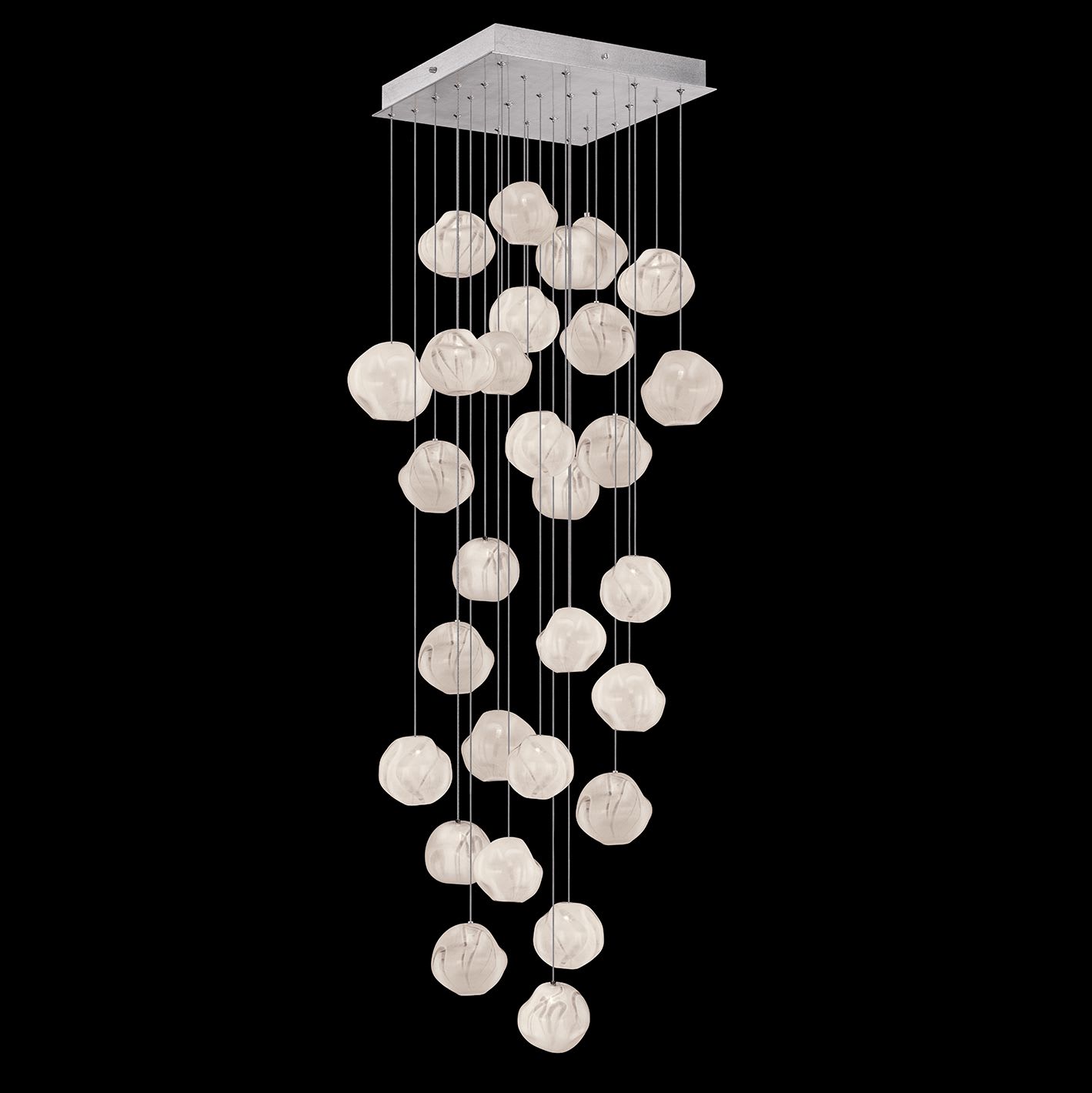 Vesta 30 Light 30" Wide LED Abstract Multi Light Pendant