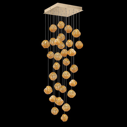 Vesta 30 Light 30" Wide LED Abstract Multi Light Pendant