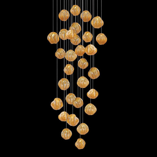 Vesta 30 Light 30" Wide LED Abstract Multi Light Pendant