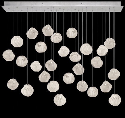 Vesta 28 Light 54" Wide LED Abstract Multi Light Pendant
