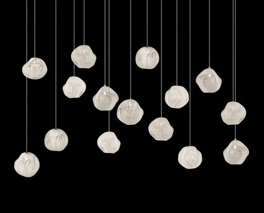 Vesta 15 Light 48" Wide LED Abstract Multi Light Pendant
