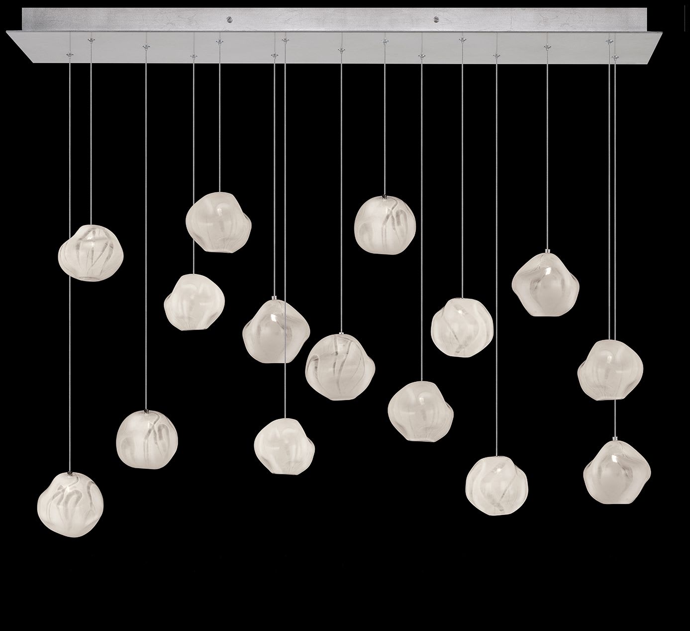 Vesta 15 Light 48" Wide LED Abstract Multi Light Pendant