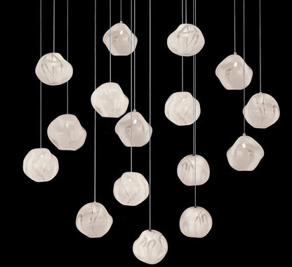 Vesta 16 Light 32" Wide LED Abstract Multi Light Pendant