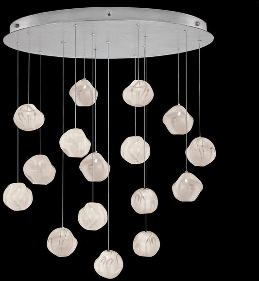 Vesta 16 Light 32" Wide LED Abstract Multi Light Pendant