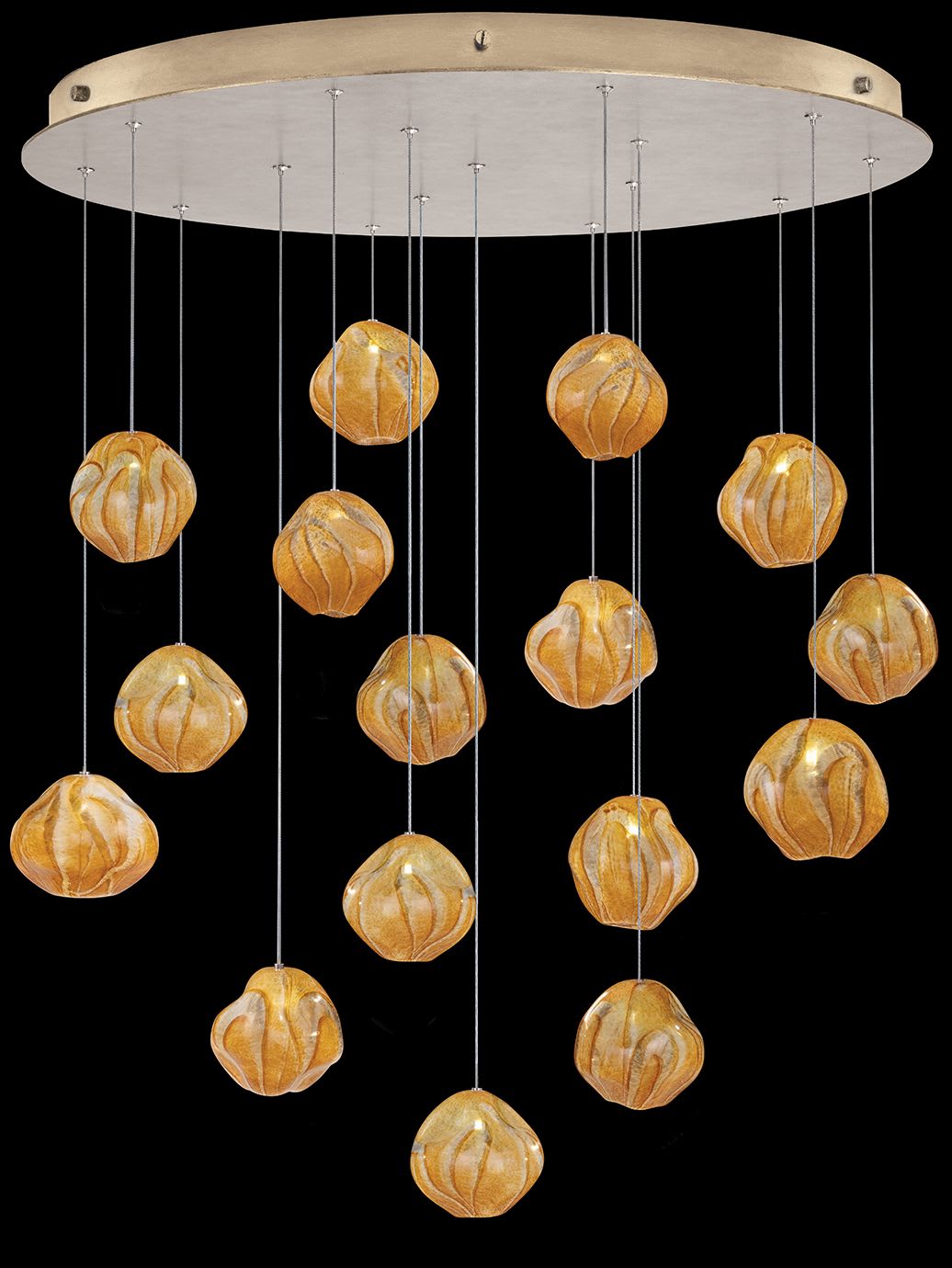 Vesta 16 Light 32" Wide LED Abstract Multi Light Pendant