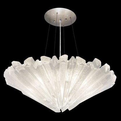 Fine Art Handcrafted Lighting Diamantina 3 Light 22" Wide Crystal Pendant