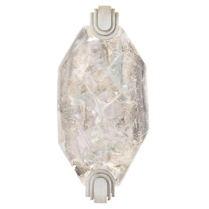 LED Wall Sconce in Silver Leaf Finish from the Allison Paladino Collection