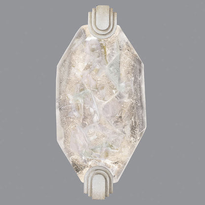 LED Wall Sconce in Silver Leaf Finish from the Allison Paladino Collection