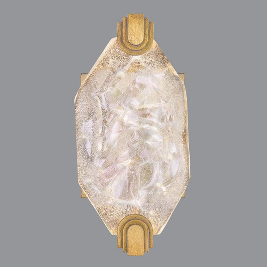 LED Wall Sconce in Gold Leaf Finish from the Allison Paladino Collection