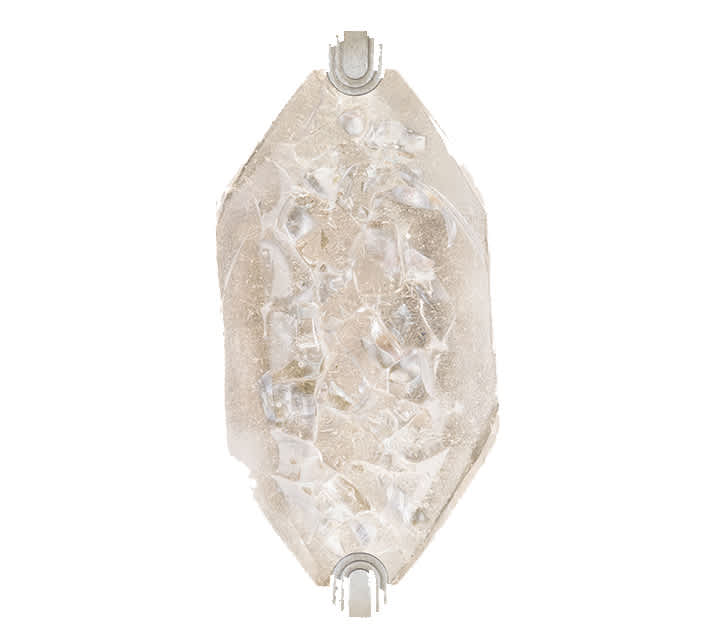 LED Wall Sconce in Silver Leaf Finish from the Allison Paladino Collection