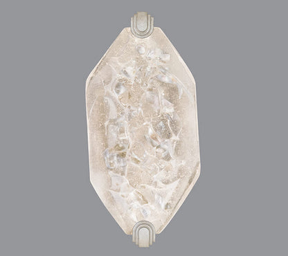 LED Wall Sconce in Silver Leaf Finish from the Allison Paladino Collection