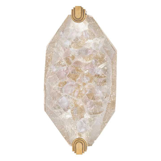 LED Wall Sconce in Gold Leaf Finish from the Allison Paladino Collection