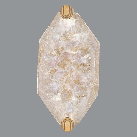 LED Wall Sconce in Gold Leaf Finish from the Allison Paladino Collection
