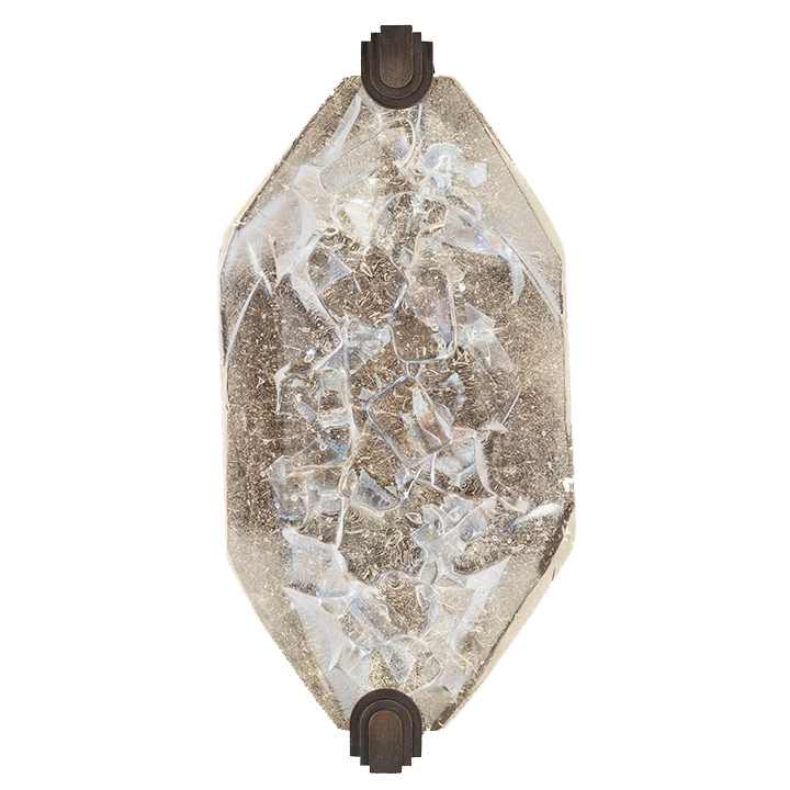 LED Wall Sconce in Bronze Leaf Finish from the Allison Paladino Collection