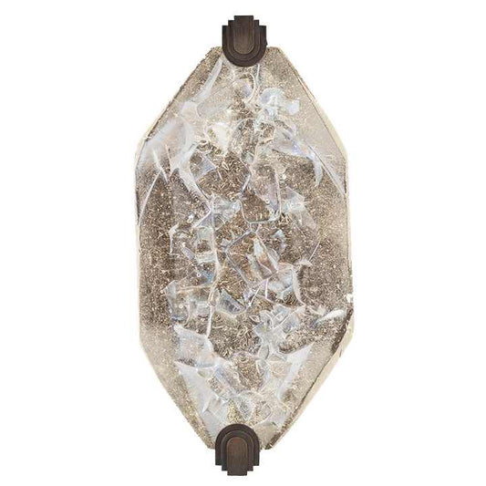 LED Wall Sconce in Bronze Leaf Finish from the Allison Paladino Collection