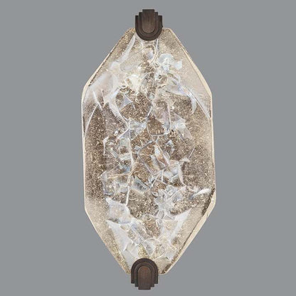 LED Wall Sconce in Bronze Leaf Finish from the Allison Paladino Collection