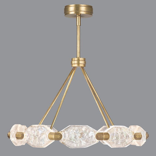 Allison Paladino 20 Light LED Foyer Pendant with Quartz Shades