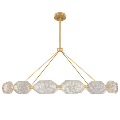 Fine Art Handcrafted Lighting Allison Paladino 16 Light 74" Wide Integrated LED Crystal Chandelier
