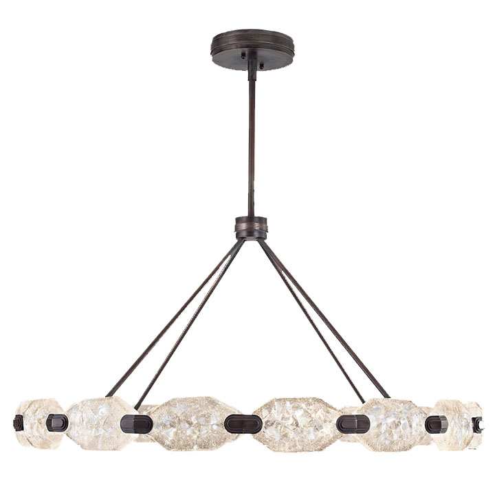 Allison Paladino 32 Light LED Foyer Pendant with Quartz Shades