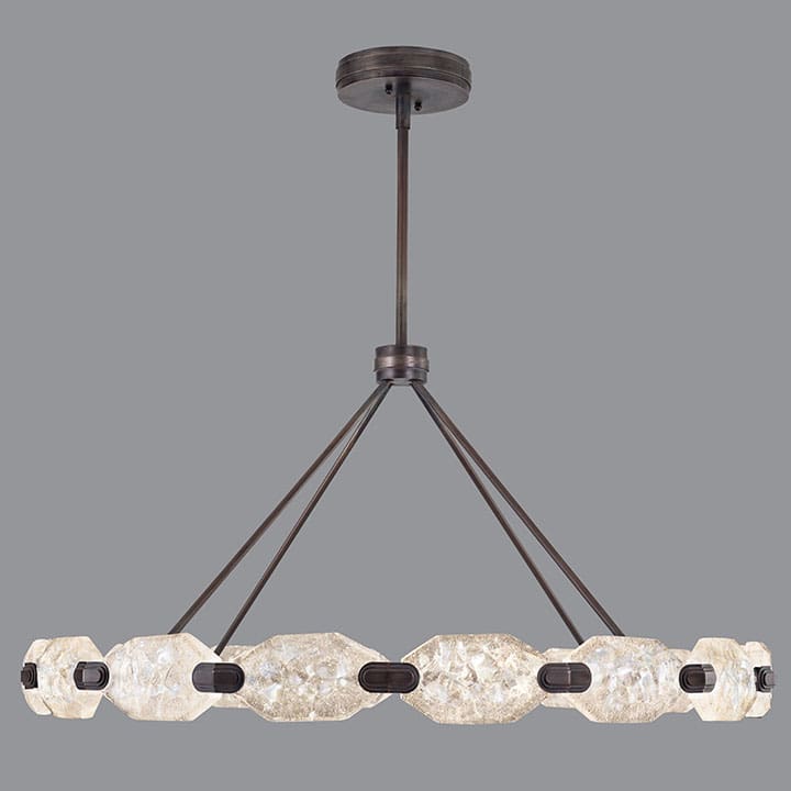 Allison Paladino 32 Light LED Foyer Pendant with Quartz Shades