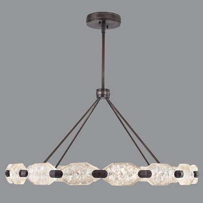 Allison Paladino 32 Light LED Foyer Pendant with Quartz Shades
