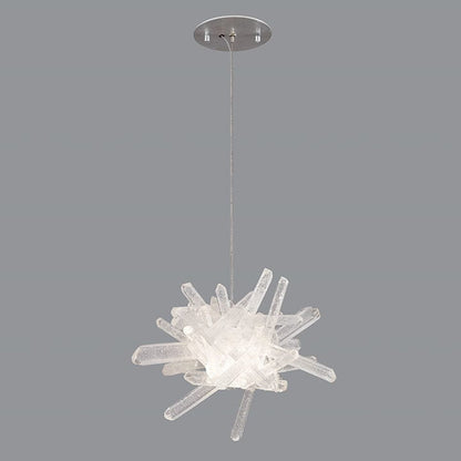 Diamantina 3 Light LED Single Pendant with Quartz Shade