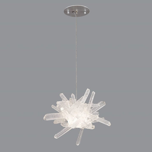 Diamantina 3 Light LED Single Pendant with Quartz Shade