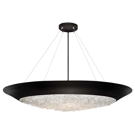 Arctic Halo 3 Light 4-1/2" High Crystal Chandelier