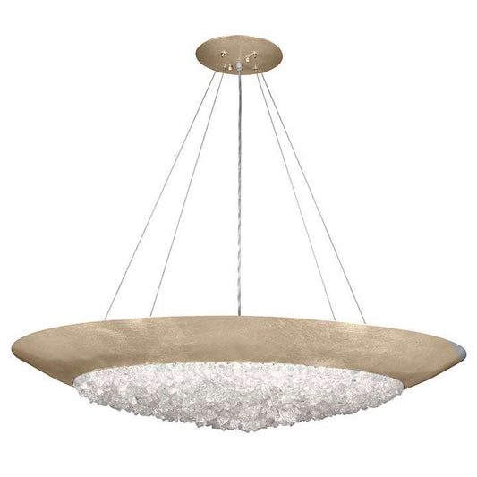 Arctic Halo 3 Light 44" Wide Crystal Pendant