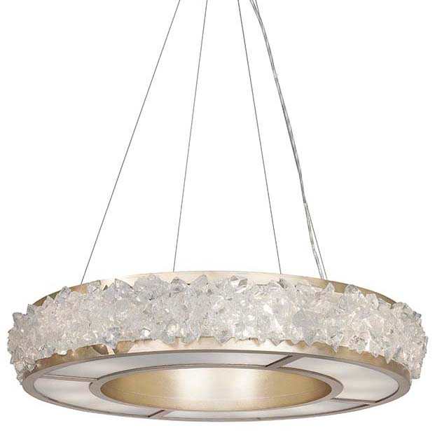 Arctic Halo 12 Light 5" High Crystal Chandelier