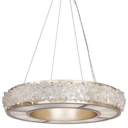 Arctic Halo 12 Light 5" High Crystal Chandelier