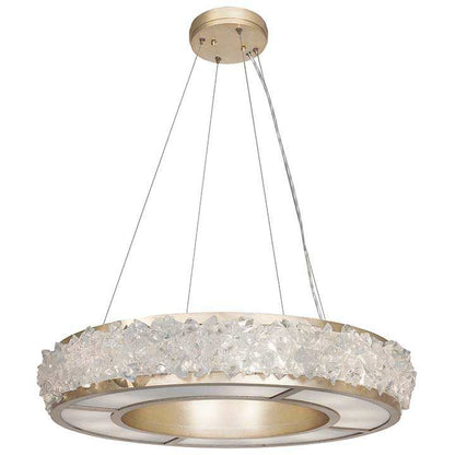 Arctic Halo 12 Light 5" High Crystal Chandelier