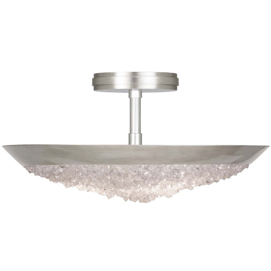 Arctic Halo 3 Light 20" Wide Semi Flush Bowl Ceiling Fixture