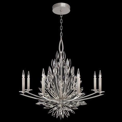 Fine Art Handcrafted Lighting Lily Buds 8 Light 41" Wide Chandelier