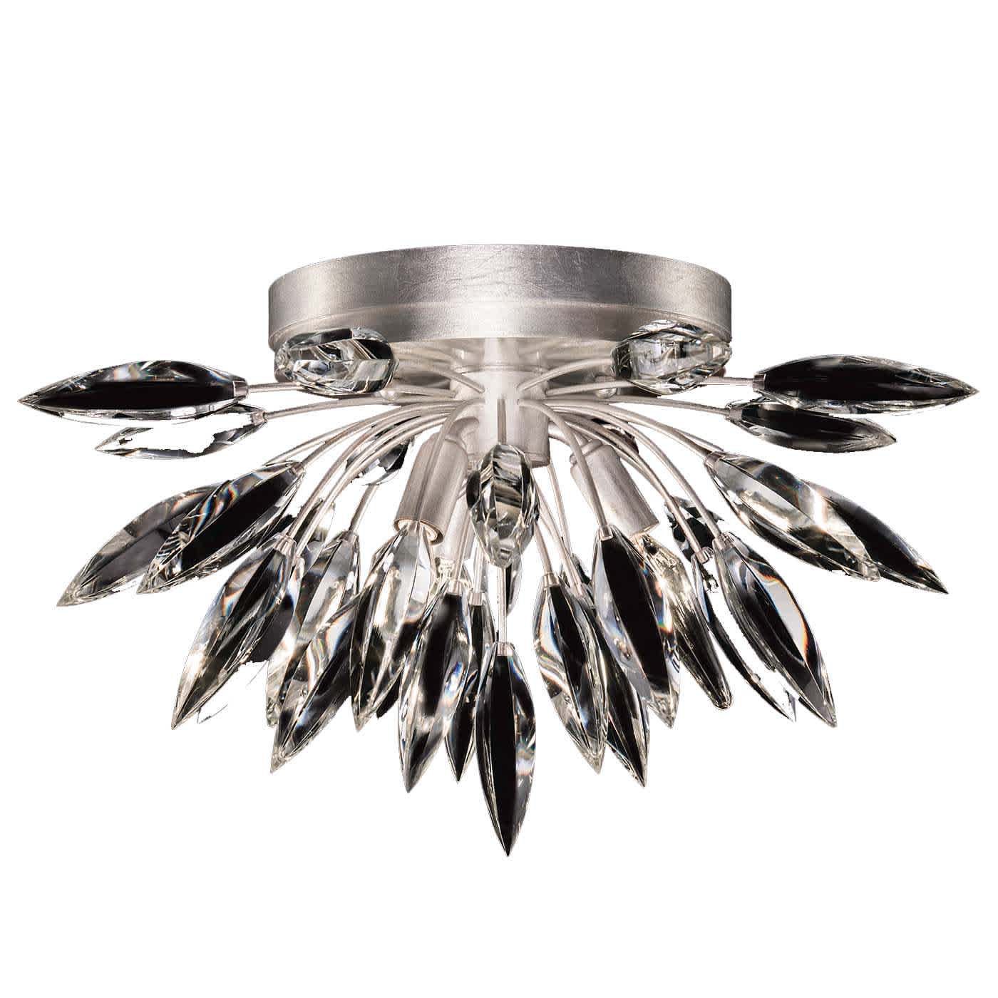 Lily Buds 3 Light 18-1/2" Wide Flush Mount Ceiling Fixture