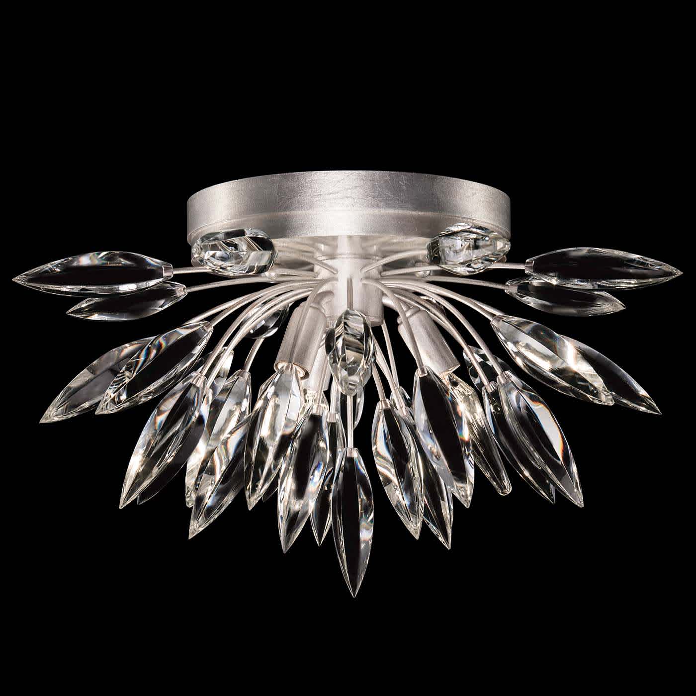 Lily Buds 3 Light 18-1/2" Wide Flush Mount Ceiling Fixture